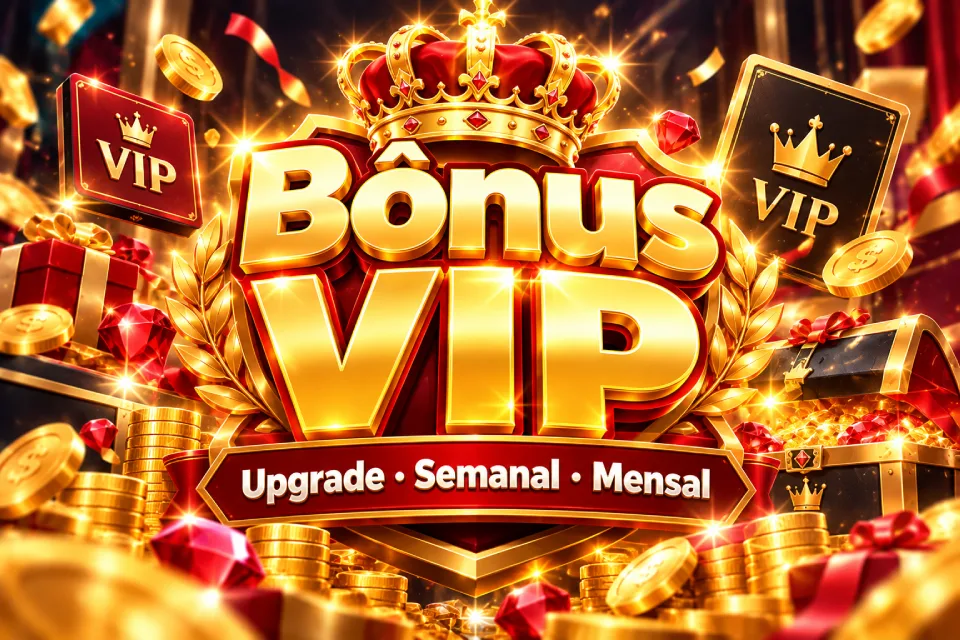 Bônus VIP: Upgrade, Semanal e Mensal no APP 7win